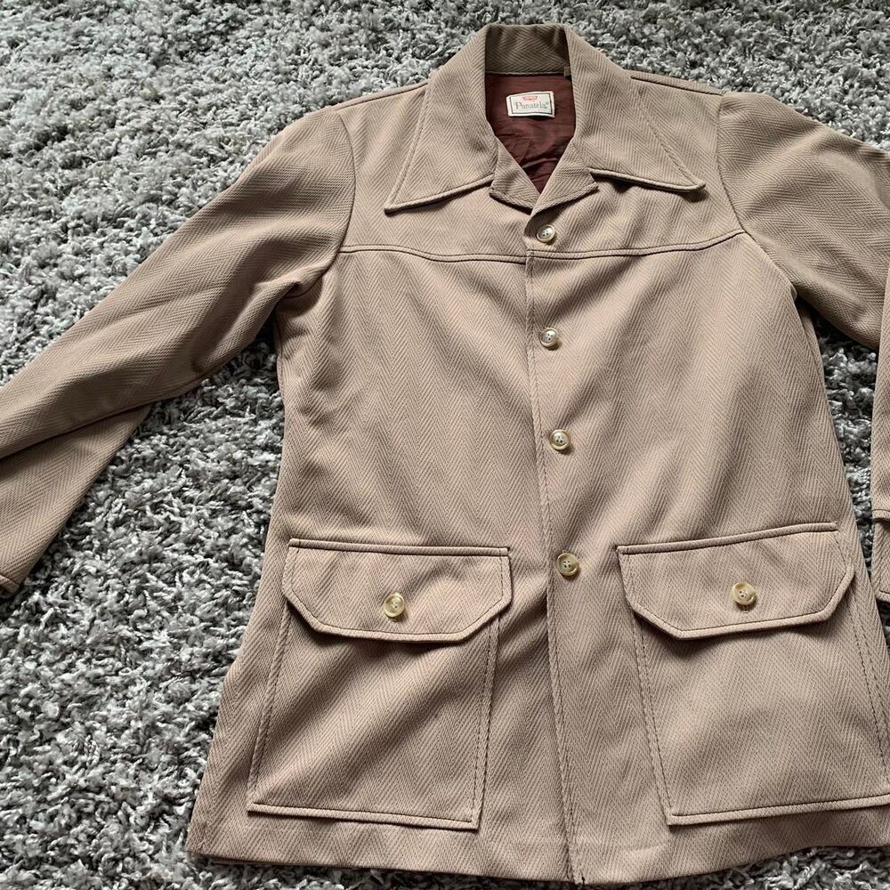 vintage 70s levis panatela tan - Picture 1 of 8